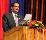 Minister for Forest and Soil Conservation Agni Prasad Sapkota