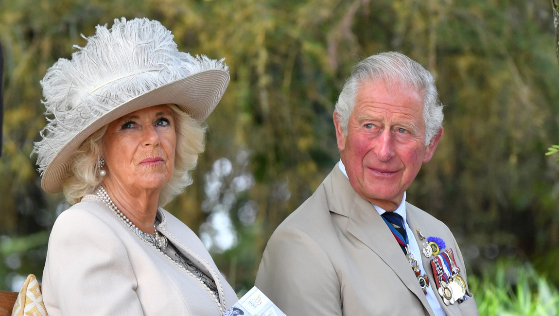 The Prince Of Wales And The Duchess Of Cornwall Attend A National Service Of Remembrance Marking The 75th Anniversary Of VJ Day